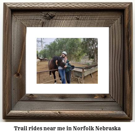 trail rides near me in Norfolk, Nebraska